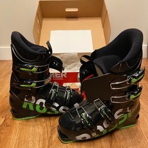 ROSSIGNOL Comp J3 Junior Ski Boots 2018/19 - Black Size: 24.5